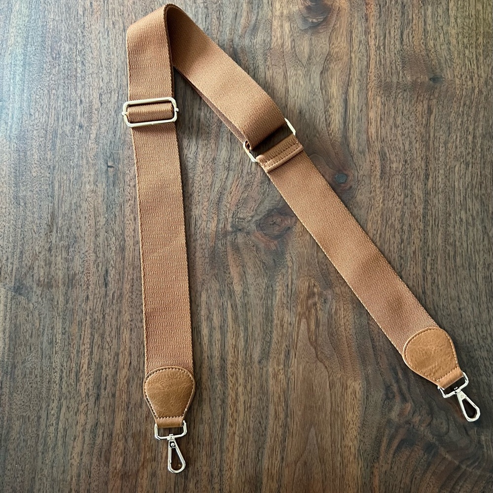 Social Threads - Purse Strap In Camel - Os - image 1